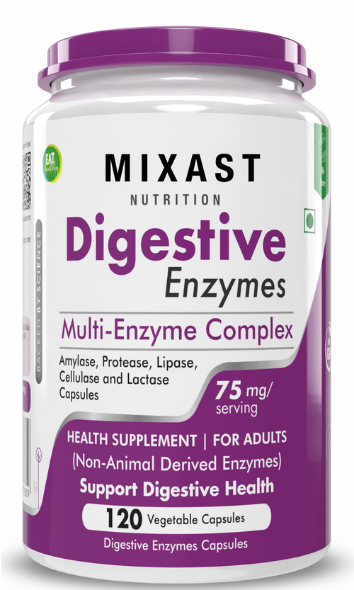 MIXAST® Digestive Enzyme, Support Digestive Health- Multi-Enzyme Complex