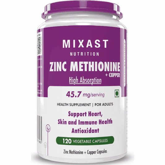 MIXAST® Zinc Methionine Plus Copper, Supports Immune and Antioxidant Protection