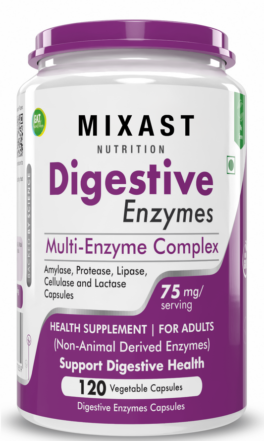 MIXAST® Digestive Enzyme, Support Digestive Health- Multi-Enzyme Complex