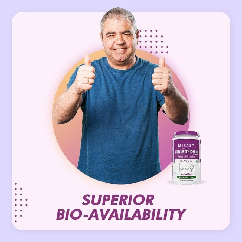MIXAST® Zinc Methionine Plus Copper, Supports Immune and Antioxidant Protection