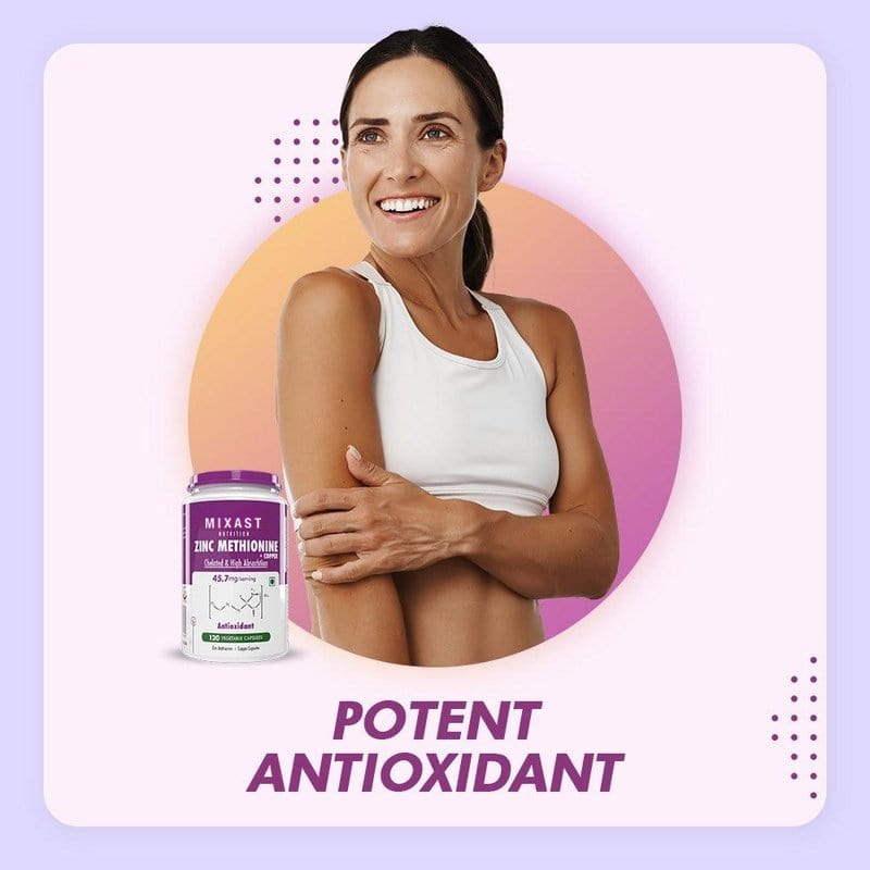 MIXAST® Zinc Methionine Plus Copper, Supports Immune and Antioxidant Protection